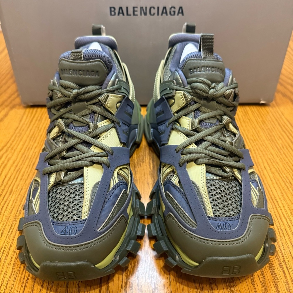 Balenciaga‎ Track Sneaker (Green/Navy) - Picture 2 of 9